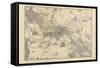 Map of Berlin, 1802-J.F. Schneider-Framed Stretched Canvas