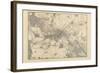 Map of Berlin, 1802-J.F. Schneider-Framed Giclee Print