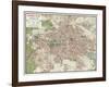 Map of Berlin, 1902-null-Framed Giclee Print