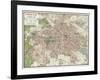 Map of Berlin, 1902-null-Framed Giclee Print