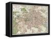 Map of Berlin, 1902-null-Framed Stretched Canvas