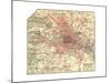 Map of Berlin (C. 1900), Maps-Encyclopaedia Britannica-Mounted Giclee Print