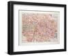 Map of Berlin Germany 1899-null-Framed Giclee Print