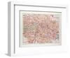 Map of Berlin Germany 1899-null-Framed Giclee Print