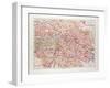 Map of Berlin Germany 1899-null-Framed Giclee Print