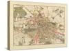 Map of Berlin, Printed by C.L. Keller, Berlin, 1890-Jul. Straube-Stretched Canvas