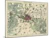 Map of Berlin, Published by D. Reimer Verlag, Berlin, 1871-Leopold Kraatz-Mounted Giclee Print