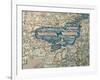 Map of Black Sea, from World Map by Camaldolese Monk Fra Mauro, 1449-null-Framed Giclee Print