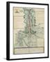 Map of Boccadifalco Area, Palermo, Italy-null-Framed Giclee Print