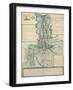 Map of Boccadifalco Area, Palermo, Italy-null-Framed Giclee Print