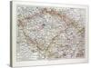 Map of Bohemia (Czech Republic) 1899-null-Stretched Canvas