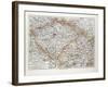 Map of Bohemia (Czech Republic) 1899-null-Framed Giclee Print