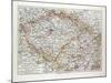 Map of Bohemia (Czech Republic) 1899-null-Mounted Giclee Print