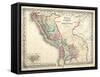 Map of Bolivia and Peru before the War of Pacific, Published in New York, 1878-null-Framed Stretched Canvas