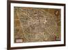 Map of Bologna, 1620, Italy-null-Framed Premium Giclee Print