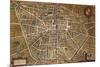 Map of Bologna, 1620, Italy-null-Mounted Premium Giclee Print