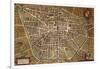 Map of Bologna, 1620, Italy-null-Framed Giclee Print