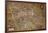 Map of Bologna, 1620, Italy-null-Framed Giclee Print