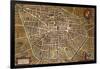 Map of Bologna, 1620, Italy-null-Framed Giclee Print