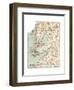 Map of Bombay (C. 1900), Maps-Encyclopaedia Britannica-Framed Giclee Print