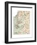 Map of Bombay (C. 1900), Maps-Encyclopaedia Britannica-Framed Giclee Print