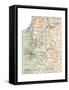 Map of Bombay (C. 1900), Maps-Encyclopaedia Britannica-Framed Stretched Canvas