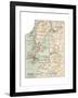 Map of Bombay (C. 1900), Maps-Encyclopaedia Britannica-Framed Giclee Print