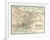 Map of Bosphorus (C. 1900), Maps-Encyclopaedia Britannica-Framed Art Print