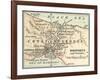 Map of Bosphorus (C. 1900), Maps-Encyclopaedia Britannica-Framed Art Print