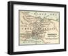 Map of Bosphorus (C. 1900), Maps-Encyclopaedia Britannica-Framed Art Print