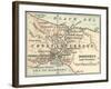Map of Bosphorus (C. 1900), Maps-Encyclopaedia Britannica-Framed Art Print