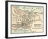 Map of Bosphorus (C. 1900), Maps-Encyclopaedia Britannica-Framed Art Print