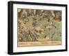 Map of Boston During the Revolution-null-Framed Art Print