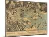 Map of Boston During the Revolution-null-Mounted Art Print