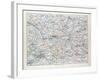 Map of Brandenburg Germany 1899-null-Framed Giclee Print