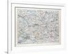 Map of Brandenburg Germany 1899-null-Framed Giclee Print