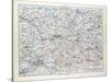 Map of Brandenburg Germany 1899-null-Stretched Canvas