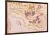 Map of Brasil, from "Cosmographie Universelle", 1555-Guillaume Le Testu-Framed Giclee Print