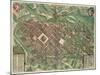 Map of Bratislava, from Civitates Orbis Terrarum by Georg Braun-Joris Hoefnagel-Mounted Giclee Print