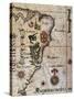 Map of Brazil, 1561-null-Stretched Canvas