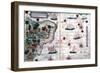 Map of Brazil by Portuguese Navigators Pedro Reinel and Lopo Homen, C1525-Lopo Homen-Framed Giclee Print