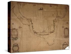 Map of Brazil, from 'Dutch Marine Maps', 1637-null-Stretched Canvas