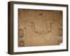 Map of Brazil, from 'Dutch Marine Maps', 1637-null-Framed Giclee Print