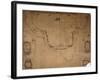 Map of Brazil, from 'Dutch Marine Maps', 1637-null-Framed Giclee Print