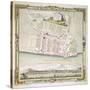 Map of Brighton by Thomas Yeakell and William Gardner, Engraved by Whitchurch, 1779-null-Stretched Canvas