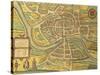 Map of Bristol from Civitates Orbis Terrarum-null-Stretched Canvas