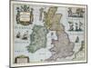 Map of Britain, 1631-English School-Mounted Giclee Print