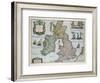 Map of Britain, 1631-English School-Framed Giclee Print