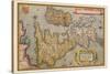 Map of Britian and Ireland-Abraham Ortelius-Stretched Canvas