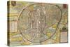 Map of Bruxelles from Civitates Orbis Terrarum-null-Stretched Canvas